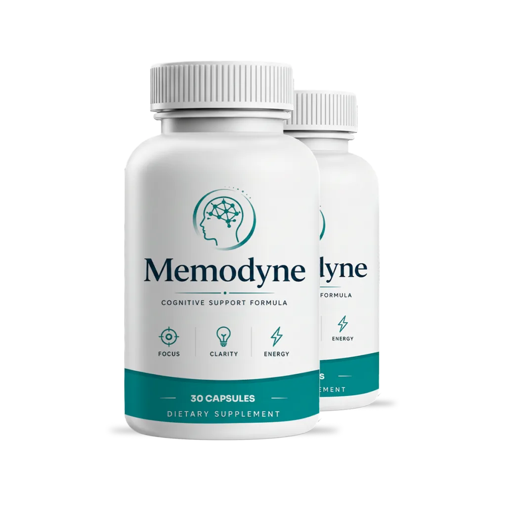 Memodyne 2-bottle bundle — two cognitive support capsule bottles